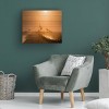 Trademark Fine Art Harm Klaverdijk Sunrise Bird Flight Wood Slat Art - 4 of 4