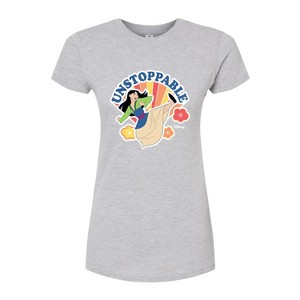 Women's - Disney - Karate Kick Unstoppable Fitted Graphic T-Shirt - 1 of 3