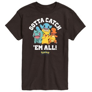 Men's - Pokémon - Gotta Catch 'Em All Group Short Sleeve Graphic T-Shirt - 1 of 4