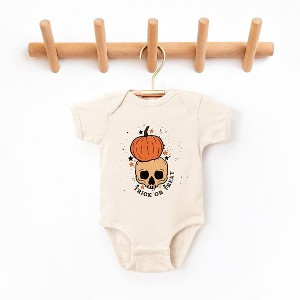 The Juniper Shop Trick Or Treat Skull Baby Bodysuit - 1 of 3