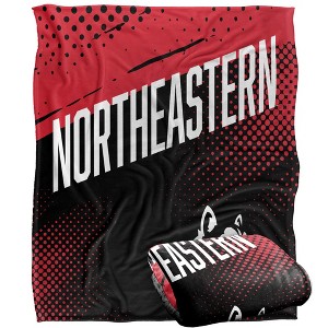 Northeastern University Fan Zone Silky Touch Super Soft Throw Blanket 50x60 - 1 of 4