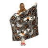 Disney Winnie the Pooh Pumpkin Patch Pattern Silk Touch Throw Blanket 50x60 Inches - 4 of 4