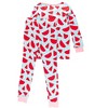 RuffleButts SoftSnooze Big Girls Ruffle Long Sleeve Pajama Set - 2 of 4