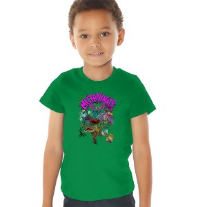 Tales Of The Teenage Mutant Ninja Turtles Mutanimals Kids T Shirt For Toddlers, Kelly Green - 1 of 4