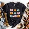 Simply Sage Market Women's Floral Pumpkins Chart Short Sleeve Graphic Tee - 3 of 3