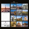 2026 Square Wall Calendar, Paris, 16-Month Passport Collection Theme with 180 Reminder Stickers (12x12 In) - 4 of 4