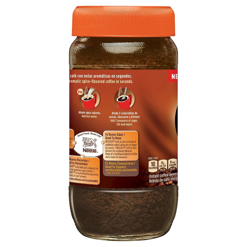 Nescafe Caf&#233; de Olla Cinnamon Instant Light Roast Coffee - 6.7oz, 5 of 7