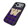 NCAA Big Ten Universities Plaid MagSafe Compatible Cell Phone Case for Apple iPhone 17 Series - 2 of 4