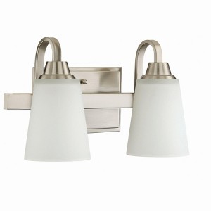 Craftmade Lighting Grace 2 - Light Vanity in  Brushed Polished Nickel - 1 of 1