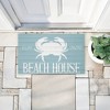 Stupell Industries Beach House Entry Crab Printed Outdoor Door Mat, design by Kim Allen, 18"x30" - 4 of 4