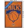 Trends International NBA New York Knicks - Logo 25 Framed Wall Poster Prints - 3 of 4