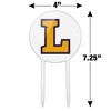 Lipscomb Primary Logo  Acrylic Cake Topper Party Decoration for Wedding Anniversary Birthday Graduation - 2 of 4