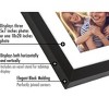 Americanflat 10x20 Collage Picture Frame with Three 5x7 Displays in Black - Composite Wood with Shatter Resistant Glass - 3 of 4