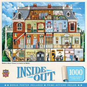 MasterPieces Inc Inside Out Walden Manor House 1000 Piece Jigsaw Puzzle - 1 of 4