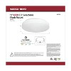 Satco Nuvo 13.78 in. H X 3.27 in. W X 13.78 in. L White LED Ceiling Light Fixture - 3 of 4