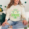 Simply Sage Market Women's Kiss Me I'm Irish Rainbow Long Sleeve Garment Dyed Tee - 2 of 4