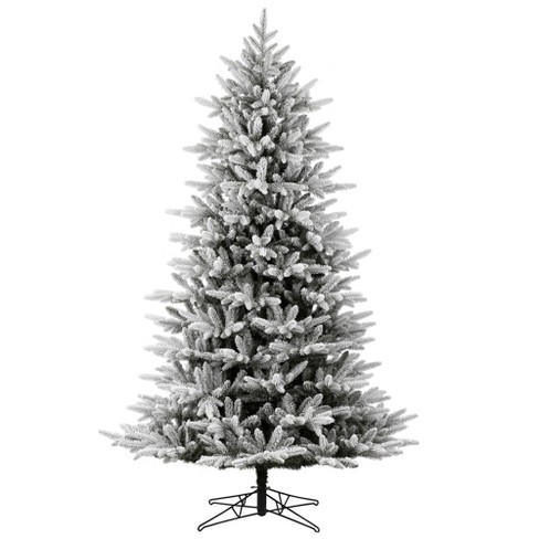 Vickerman 14 X 83 Flocked Aspen Fir Artificial Christmas Tree Unlit Target