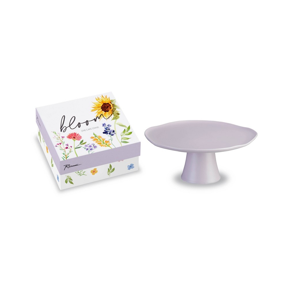 Photos - Serving Pieces Rosanna 10.5" Porcelain Dessert Stand Purple  
