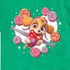Boys' - Paw Patrol - Skye Conversation Hearts Short Sleeve Graphic T-Shirt - 2 of 4