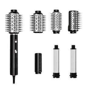 NICEBAY Hair Dryer Brush, 110,000 RPM Hot Air Brush for Fast Drying Curling & Styling, Air Wrap Styler for Women - 1 of 4