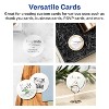 Avery Printable Round Business Cards with Sure Feed Technology, 2" Diameter, Glossy White Cardstock, Print-to-the-Edge, Laser/Inkjet Cards, 300 Total - 3 of 4