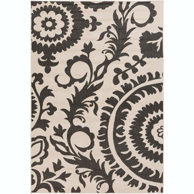 Mark & Day Nancy 2'5"x4'5" Rectangle Woven Indoor and Outdoor Area Rugs Cream