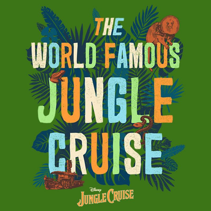 Men's Jungle Cruise The World Famous Logo T-Shirt, 2 of 6