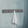 Unique Bargains Coat Hooks Wall Mount with Coat Hooks for Entryway Bathrooms - 2 of 4