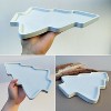 JDICTION Christmas Tree Resin Tray Mold - Large Silicone for Epoxy/Concrete Casting, Jewelry Storage, Candle Holder, Ornament & DIY Decor - 4 of 4
