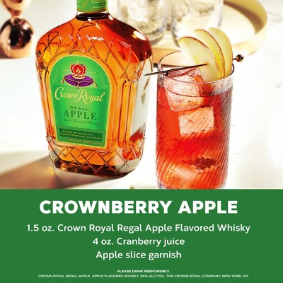 Crown Royal Regal Apple Flavored Canadian Whisky - 50ml Plastic Bottle