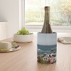Henrike Schenk - Travel Photography Pink Flowers by the Ocean Wine Chiller - Deny Designs - 2 of 2
