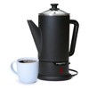 Presto 02815 Cordless Coffee Maker Stainless Steel Percolator, Easy Pour, Black - 3 of 4