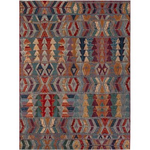 Unique Loom    Outdoor Modern Tamarindo Area Rug - 1 of 4