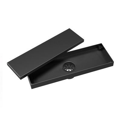 YAWWALK 3.8" Linear Grid Shower Drain