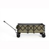 Lightweight Heavy Duty Folding Beach Wagon, Portable Utility Cart with Wheels for Camping, Grocery, Garden - ModernLuxe - 2 of 4