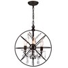 CWI Lighting Campechia 3 Light Up Mini Chandelier With Brown Finish - 2 of 4