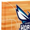 NBA Charlotte Hornets Court Canvas Wall Sign - 4 of 4