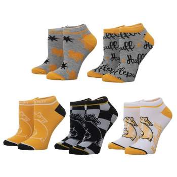Harry Potter Hufflepuff 5-Pack Ankle Socks