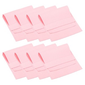 Unique Bargains Portable Soft Lightweight Travel Jewelry Pouches with Band 8 Pcs - 1 of 4
