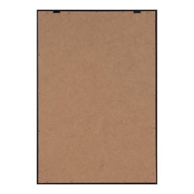 27" x 19" White and Green Framed Canvas Botanical Print