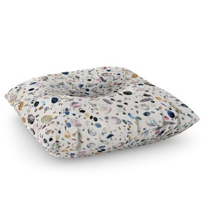 Ninola Design Mineral Terrazzo Square Floor Pillow - Deny Designs - 1 of 4