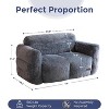 MAXYOYO Bean Bag Loveseat, Oversized Bean Bag Chair Floor Sofa for Living Room Bedroom - 2 of 4