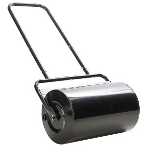 20-Inch Push/Tow Behind Lawn Roller Filled with 10 Gal Water or Sand for Flattening Sod in the Garden - 1 of 4