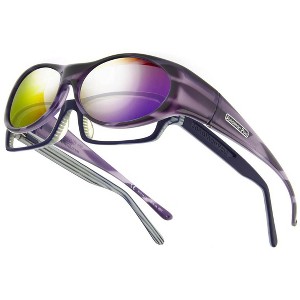 Jonathan Paul® Fitovers Eyewear Small Binya in Blue-Cloud & Gray BN001 - 1 of 3