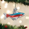 Old World Christmas Glass Blown Ornament for Christmas Tree, Tetra Fish - 2 of 4