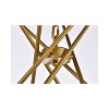 Elegant Lighting Casen 32 inch pendant in brass - 4 of 4