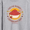 Men's - Friends - They've Ruined Cranberry Day Long Sleeve Graphic T-Shirt - 2 of 4