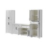 GDFStudio Fariel 108.7'' Modern Multifunctional TV Cabinet Set with 2 Sideboards - 4 of 4