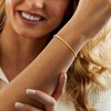 Pure Collection by Ross-Simons Italian 14kt Yellow Gold Ridged Bangle Bracelet Size 7 - 2 of 3