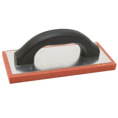 Marshalltown 4 in. W X 9 in. L Rubber Float Fine